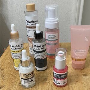 Dr. Melaxin Pink Radiance Skincare Serum & Cleanser Set